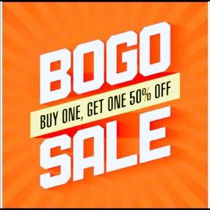 FLASH SALE - BUY ONE GET ONE HALF OFF!